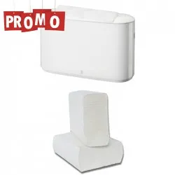 Pachet Dispenser servetele Xpress Tork si un bax Prosoape hartie pliate Expres Z fold
