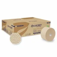 Hartie igienica pe rola Jumbo, maro, 202 m - EcoNatural 900 ID, LUCART Hartie igienica pe rola Jumbo, maro, 202 m - EcoNatural 900 ID, LUCART