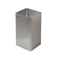 Cos de interior 60L, fara capac, inel prindere sac, inox finisaj satinat, Mediclinics
