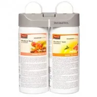 Odorizant dispenser Microburst Duet - Tender Fruits/Citrus Leaves, 2x121 ml, RUBBERMAID Odorizant dispenser Microburst Duet - Tender Fruits/Citrus Leaves, 2x121 ml, RUBBERMAID
