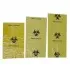 Saci gunoi Galbeni BIOHAZARD 20 litri, 50 bucati