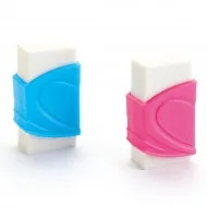 Radiera din plastic, rectangulara, cu grip, KEYROAD  Radiera din plastic, rectangulara, cu grip, KEYROAD