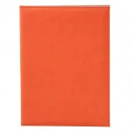 Mapa camera A4+, LeatherLike, piele PU interior/exterior, lavabila, portocaliu