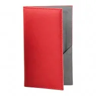 Nota de plata Softleather, piele PU interior/exterior, lavabila, rosu