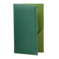 Nota de plata Softleather, piele PU interior/exterior, lavabila, verde