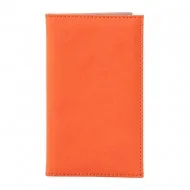 Nota de plata, LeatherLike, piele PU interior/exterior, lavabila, portocaliu