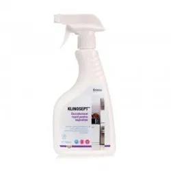 KLINOSEPT™ P&P – Dezinfectant rapid pentru suprafete, 500 ml KLINOSEPT™ P&P – Dezinfectant rapid pentru suprafete, 500 ml