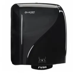 Dispenser negru prosoape hartie Identity Autocut Cardboard Core LUCART