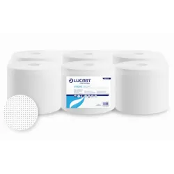 Prosoape de maini din hartie, rola mare cu derulare centrala , Strong Lucart, 250m