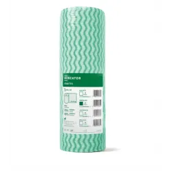 Laveta profesionala de curatare Clean Fala a'25, culoare verde, 25 pcs. 