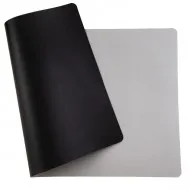 Mousepad gaming Flexi XXL, din piele, cu doua fete, pentru protectie birou, UNIKA, negru/gri Mousepad gaming Flexi XXL, din piele, cu doua fete, pentru protectie birou, UNIKA, negru/gri