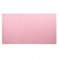 Mousepad gaming Flexi XXL, din piele, cu doua fete, pentru protectie birou, UNIKA, roz/ gri