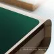 Set Mousepad si 1 suport pahar Flexi L, din piele, cu doua fete, pentru protectie birou, UNIKA verde/bej Set Mousepad si 1 suport pahar Flexi L, din piele, cu doua fete, pentru protectie birou, UNIKA verde/bej