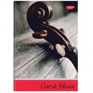 Caiet muzica a4 24 file spira daco Caiet muzica a4 24 file spira daco