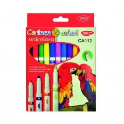 Carioca 12c varf conic unicolora daco ca112