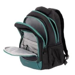 Ghiozdan Strigo Misty+ Black Dinosaur PL004, 24L, 39X27X18cm