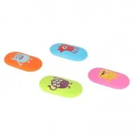 Guma de sters Strigo Ovala cu print 4 modele Monster SSC444 Guma de sters Strigo Ovala cu print 4 modele Monster SSC444