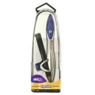 Compas metalic Strigo, cu creion, &icirc;n cutie, albastru SSC393