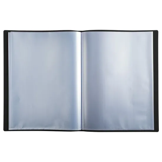Mapa prezentare Exacompta, coperta, 10 file, A4, 24x32 cm, negru Mapa prezentare Exacompta, coperta, 10 file, A4, 24x32 cm, negru