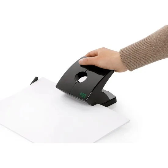 Perforator Novus B230 re+new, 30 coli, negru, 62% pp reciclat Perforator Novus B230 re+new, 30 coli, negru, 62% pp reciclat