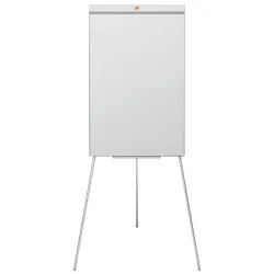 Flipchart NOBO Impression Pro, otel lacuit, trepied, magnetic, include marker si tavita, alb