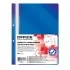 Dosar cu sina si 2 perforatii Office Products, A4, plastic, 50 bucati/set, bleumarin