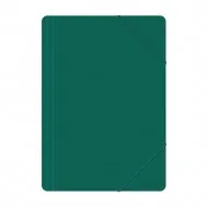 Mapa din plastic cu elastic, Memoris Precious, verde Mapa din plastic cu elastic, Memoris Precious, verde