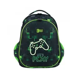 Ghiozdan Majewski, St Right HB01, 1 compartiment, Dark Game