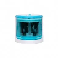 Ascutitoare Strigo electrica, doua dimensiuni, albastru Ascutitoare Strigo electrica, doua dimensiuni, albastru