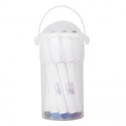 Carioci lavabile Strigo, in galetusa 12 culori