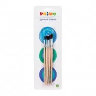 Set  pensule Morocolor Primo, rotunde, 5 bucati/set