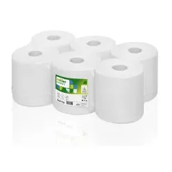 Rezerva prosoape in rola Wepa Comfort, 2 straturi, 138 m/rola, 6 role/bax