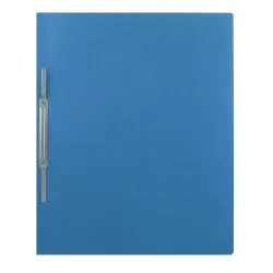 Dosar cu sina Basic, carton, albastru