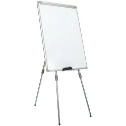 Flipchart magnetic, Noki, INT-619-4F, 70x100 cm, rama aluminiu, trepied ajustabil Flipchart magnetic, Noki, INT-619-4F, 70x100 cm, rama aluminiu, trepied ajustabil