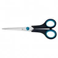 Foarfeca A-series, Soft Grip, 17.8 cm, otel, negru