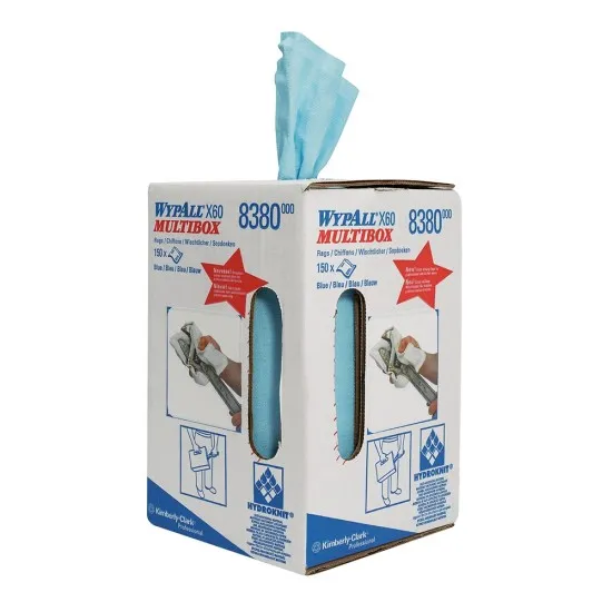 Lavete industriale Kimberly-Clark Wypall X60 Multibox, 150 bucati/cutie Lavete industriale Kimberly-Clark Wypall X60 Multibox, 150 bucati/cutie