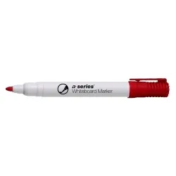 Marker pentru tabla A-series, varf rotund, 2 mm, rosu Marker pentru tabla A-series, varf rotund, 2 mm, rosu