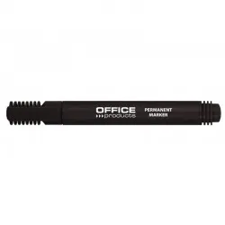 Marker permanent, Office Products, varf rotund, 1-3 mm, negru
