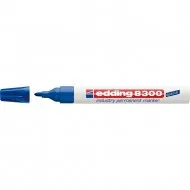 Marker permanent Edding 8300 Industrial, corp metalic, varf rotund, 1.5-3 mm, albastru Marker permanent Edding 8300 Industrial, corp metalic, varf rotund, 1.5-3 mm, albastru