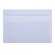 Plic C6, 114 x 162 mm, alb, autoadeziv, 80 g/mp, 25 bucati/set