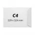 Plic C4, 229 x 324 mm, alb, autoadeziv, 90 g/mp, 25 bucati/set