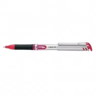 Roller cu gel, Pentel, Energel, 0.7 mm, plastic, rosu