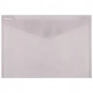 Mapa documente, Donau, A4, inchidere cu capsa, plastic, fumuriu Mapa documente, Donau, A4, inchidere cu capsa, plastic, fumuriu