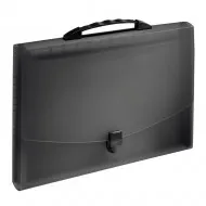 Mapa tip proiect cu maner Esselte VIVIDA, PP, negru Mapa tip proiect cu maner Esselte VIVIDA, PP, negru