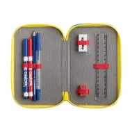 Penar Carioca Color Fabric cu trei compartimente Penar Carioca Color Fabric cu trei compartimente