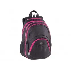 Rucsac 2 în 1 Teens Pink Black Dot