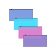 Buzunar din plastic cu fermoar Travel Fizzy Vivid, Erich Krause Buzunar din plastic cu fermoar Travel Fizzy Vivid, Erich Krause