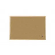 Panou plută cu ramă din lemn 40x30 cm Panou plută cu ramă din lemn 40x30 cm