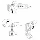 Dozator mic pentru sapun lichid Tork, alb, 475 ml Dozator mic pentru sapun lichid Tork, alb, 475 ml