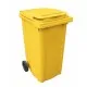 Pubela HDPE CLD 240L galbena- Transport Inclus